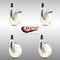 Service Caster 5 Inch 316SS Nylon Swivel 1-1/4 Inch Expanding Stem Caster Lock Brake SCC, 2PK SCC-SS316TTLEX20S514-NYS-2-S-2-114 - alternate 3